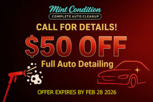 Mint Condition Detailing Coupon